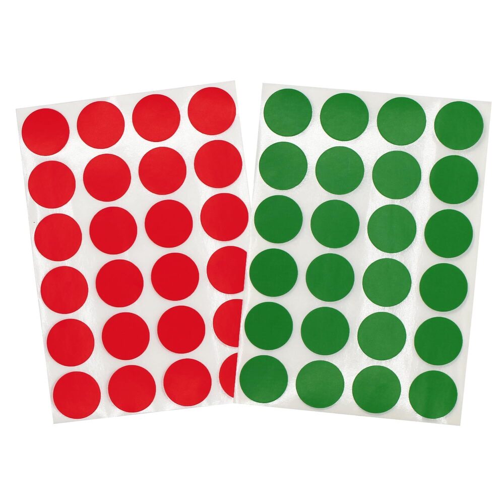 5704 3/4 Inch Circle Sticker Labels Easy to Write On Round Label Stickers